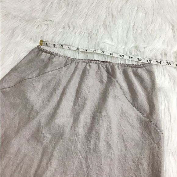 Anthropologie Babakul Avec Toi Ivory Slip Skirt New Size Large - Picture 4 of 6
